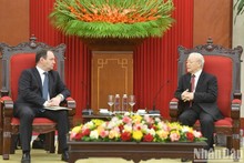 Party General Secretary receives Belarusian Prime Minister