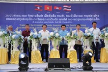 Vietnam-Laos-Cambodia-Thailand trade fair opens in Laos