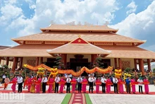 Temple dedicated to heroic martyrs inaugurated in Kien Giang