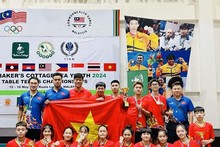 Vietnamese junior players qualified for Asian table tennis championship