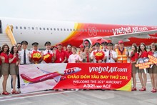 Vietjet welcomes 101st aircraft