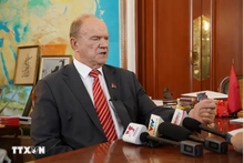 Russian communist party's leader: Vietnamese Party chief - a worthy successor of President Ho Chi Minh