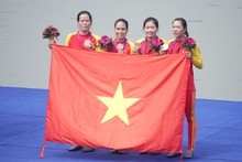 Vietnamese rowers bring home first Asian Games medal