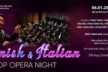 Spanish and Italian pop opera night opens New Year 2024