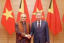 President To Lam hosts banquet in honour of Timor-Leste leader