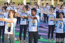 10th International Day of Yoga in Dong Thap