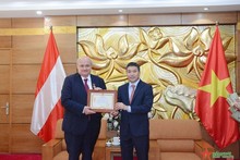 Austrian Ambassador honoured with friendship insignia