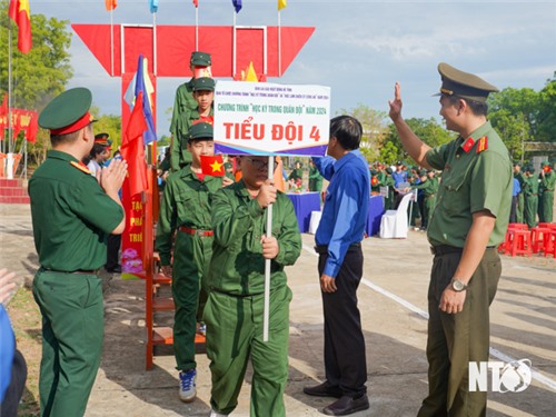 Lễ xuất quân Chương trình “Học kỳ trong quân đội” năm 2024 (lớp thứ nhất)