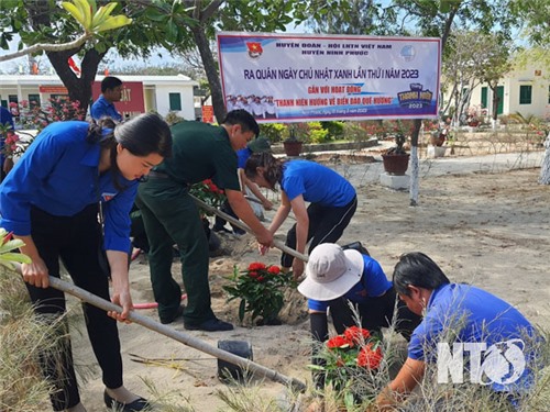 Thanh niên Ninh Phước góp phần xây dựng quê hương ngày càng phát triển