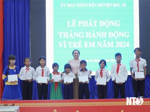 Bác Ái: Phát động Tháng hành động vì trẻ em năm 2024