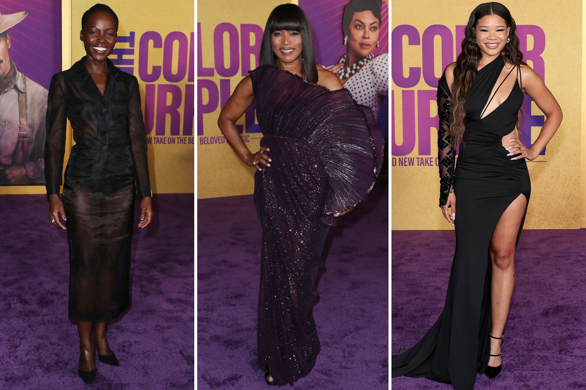 Buổi ra mắt 'The Color Purple': Oprah, Angela Bassett, Lupita Nyong'o, v.v.