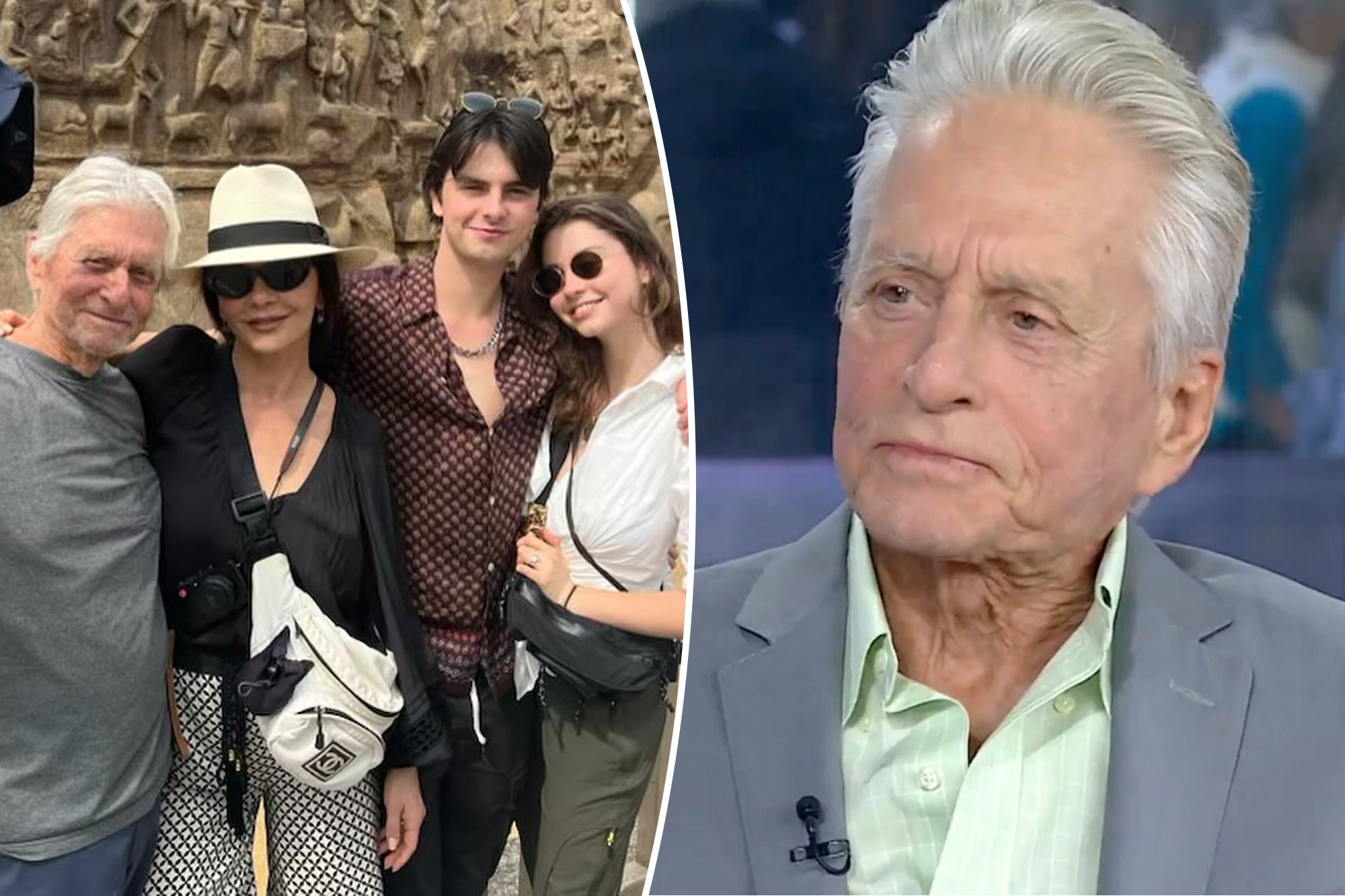 Michael Douglas đùa cợt ông và Catherine Zeta-Jones ‘ dụ dỗ con cái họ đi chơi với chúng với những kỳ nghỉ xa hoa