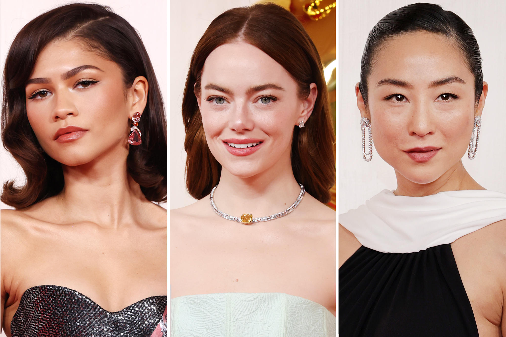 The best Oscars red carpet beauty looks: Emma Stone, Carey Mulligan and more