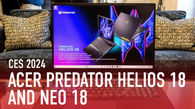 Trên tay CES 2024: Máy tính xách tay cỡ lớn Acer Predator Helios đạt được sức mạnh Intel thế hệ thứ 14