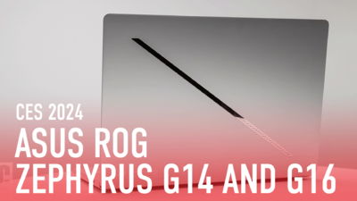 Trên tay CES 2024: Máy tính xách tay chơi game Asus ROG Zephyrus G14 và G16 lại mỏng đi