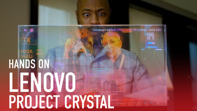 Clearly, the Future? A Look at Lenovo's Wild Transparent Concept Laptop, 'Project Crystal'