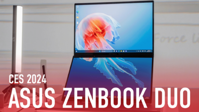 Trên tay CES 2024: Asus Zenbook Duo có màn hình OLED kép, Intel Core Ultra