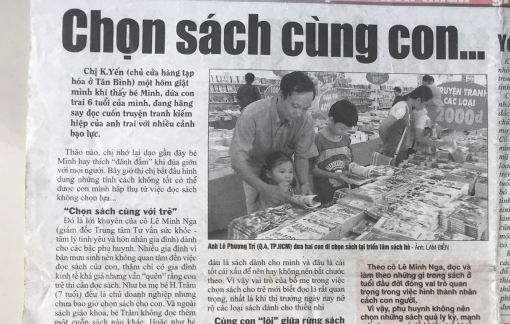 Gắn kết gia đình từ những trang sách