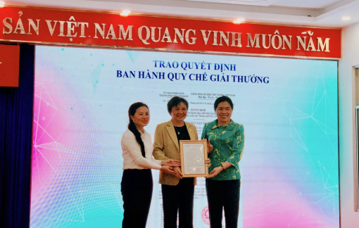 Lần đầu tiên có giải thưởng “Nữ doanh nhân xuất sắc TPHCM”