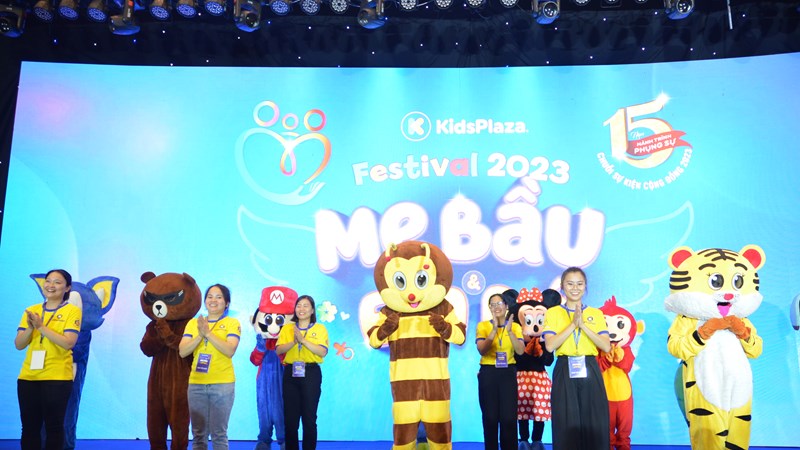 Sức hút mãnh liệt từ Festival Mẹ bầu và Em bé 2023