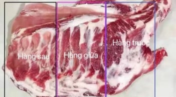 3 loại sườn "hàng trước", "hàng giữa" và "hàng sau": Nên mua loại nào?