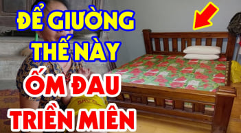 Tổ tiên nói cấm sai: 'Đầu giường dựa 2 vách, gia đình đau ốm quanh năm', 2 vách đó là gì?