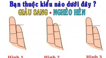 Thầy tướng nói chẳng sai: "Nhìn độ dài ngón út, biết ai giàu sang phú quý, ai vẫn mãi nghèo hèn"