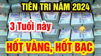 Từ Rằm tháng 2 Âm tới Tết năm 2025: 3 tuổi ăn Lộc Trời ban tiền vào như nước, Tài - Danh chạm đỉnh