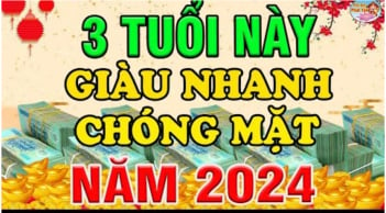 Chạy đâu thoát khỏi Số Trời: 3 tuổi hết Tam Tai tiền vào như nước năm 2024, 1 tuổi Thái Bạch sạch cửa nhà