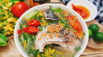 Canh chua cá chép, giải ngán những món ăn ngày Tết