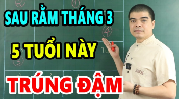 Sau Rằm tháng 3 âm: 4 tuổi tài lộc lên hương chính thức hết khổ, tiền nhiều không ai bằng