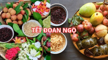 Những món ăn mang lại may mắn vào dịp Tết Đoan Ngọ