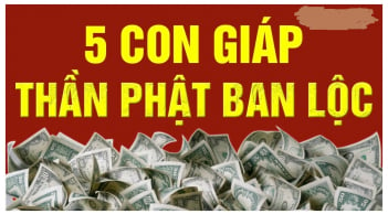 Sau Trung Thu tới Tết năm 2025: 5 tuổi Thần Phật ban lộc, cầu gì được nấy, sớm có tiền tỷ trong tay