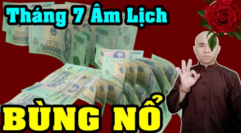 Top 3 tuổi giàu nhất tháng 7 âm: Công danh thăng tiến vù vù, tiền nhiều như nước