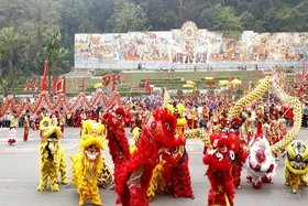 Lion-Dragon Dance Performance