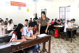 Tân Sơn sẵn sàng cho kỳ thi tốt nghiệp THPT