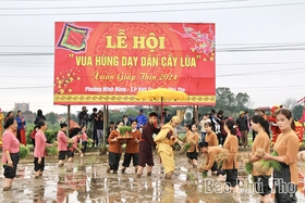 Festival re-enacts Hung Kings’ teachings on rice cultivation