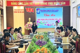 1.041 học sinh đăng ký dự tuyển vào Trường THCS Văn Lang