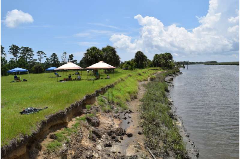 Climate change threatens thousands of archaeological sites in coastal Georgia