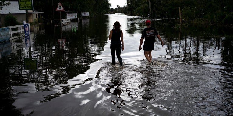 Bão Ian khuấy động vi khuẩn ăn thịt ở Florida