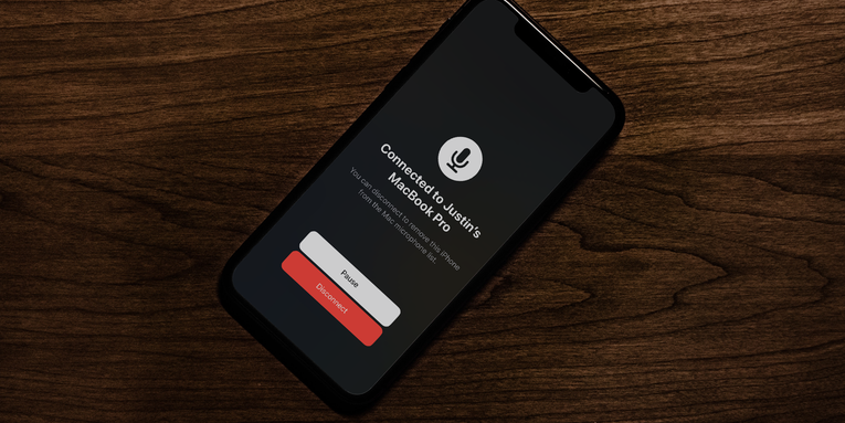 Bạn có thể dễ dàng biến iPhone thành mic Mac