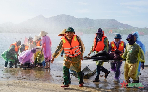 Quân khu 4 chủ động ứng phó bão số 3