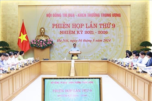 Thủ tướng Phạm Minh Chính chủ trì Phiên họp thứ 9 Hội đồng Thi đua – Khen thưởng Trung ương