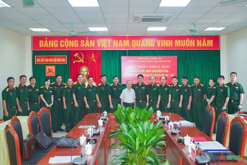 Hội thảo khoa học về sách ảnh 80 năm Tổng cục Chính trị Quân đội nhân dân Việt Nam