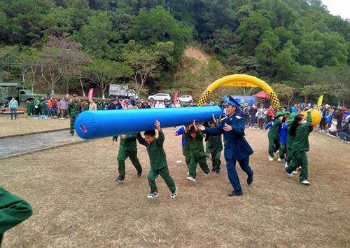 Trải nghiệm “Chúng em là chiến sĩ Sư đoàn 363”