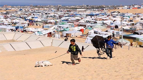 Người Palestine hoảng loạn sơ tán khỏi Rafah trước các cuộc tấn công mới của Israel