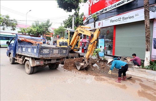 Thành phố Sơn La chủ động phòng, chống ngập lụt do mưa lớn