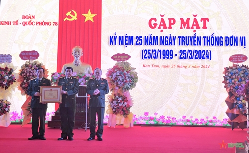 Đoàn Kinh tế-Quốc phòng 78 (Binh đoàn 15): Nhiều thành tích xuất sắc trong phát triển kinh tế gắn với quốc phòng, an ninh