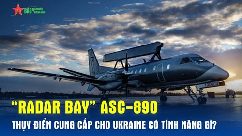 “Radar bay” ASC-890 Thụy Điển cung cấp cho Ukraine có tính năng gì?