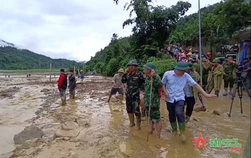 Điện Biên: Khẩn trương tìm kiếm người mất tích do lũ quét